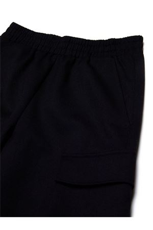 pantalone in viscosa nero MAISON MARGIELA KIDS | M60691MM03DM6900